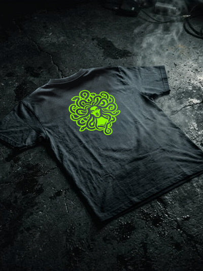 Medusa Short Sleeve Black T-Shirt