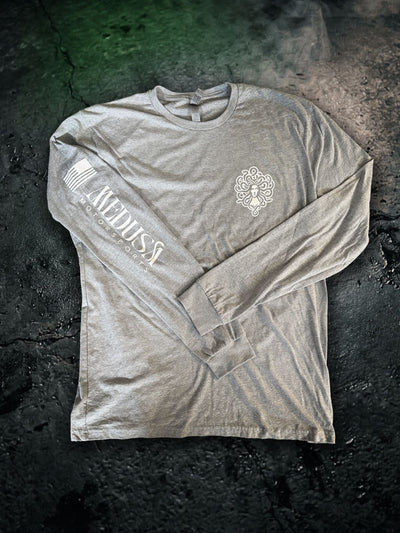 Medusa Long Sleeve Grey T-Shirt