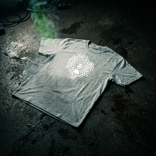 Medusa Short Sleeve Gray T-Shirt